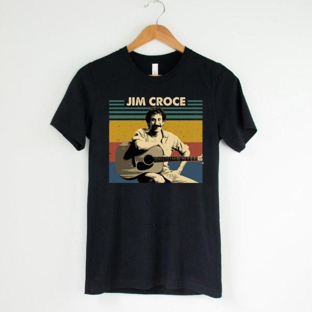 Jim Croce Retro Vintage Unisex T-Shirt Jim Croce Night Music Shirt